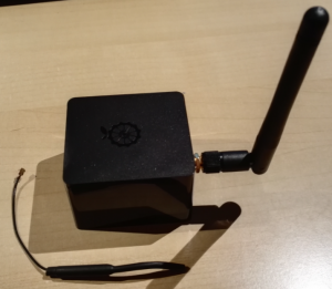 External wifi antenna on Orange Pi Zero with Chassi