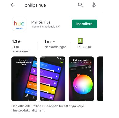 Ladda hem Appen Philips Hue