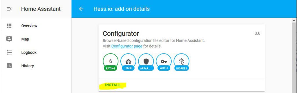 Installation av Configurator