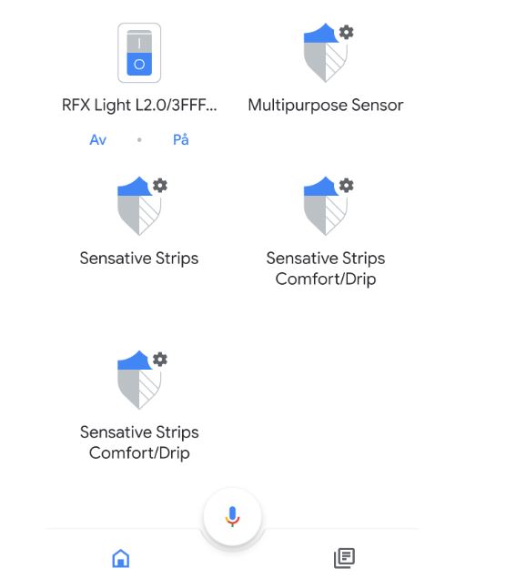 SmartThings och Google Assistant